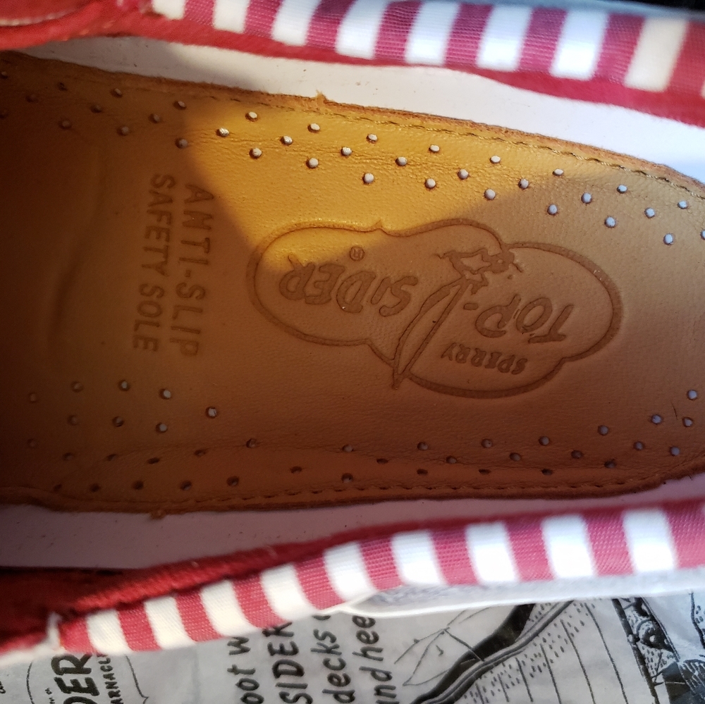 New In Box Men's Sperry Top Sider Boat Shoe - Picture 5 of 8
